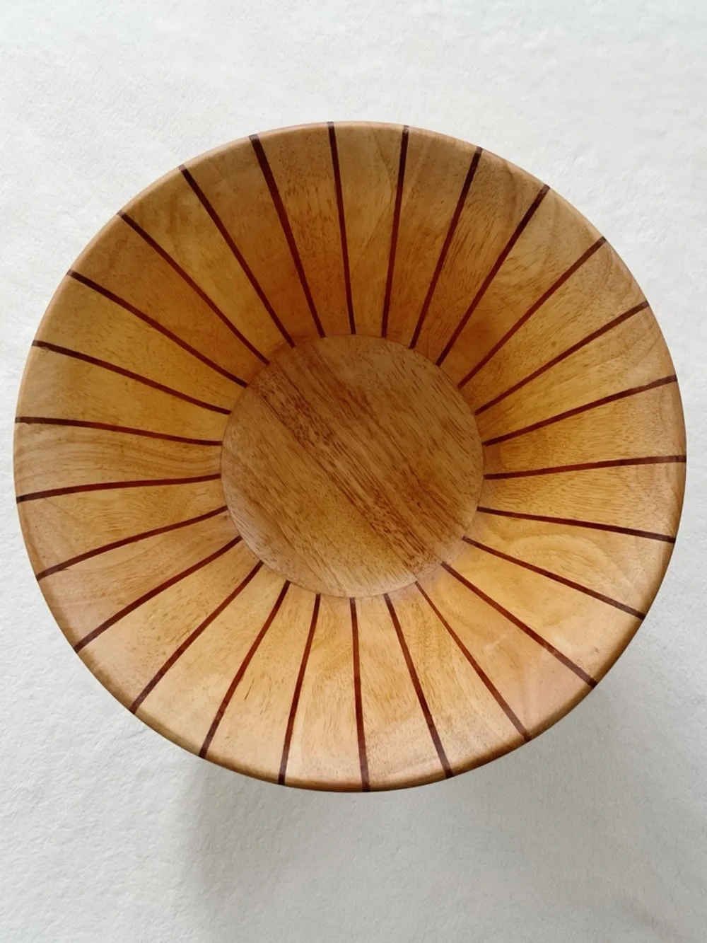 Dansk Jens Quistgaard Teak Staved Salad Bowl Set 13” Servers Danish Modern MCM